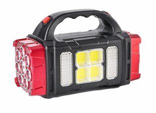 Аккумуляторный фонарь на солнечной батарее LED Hurry Bolt HB-1678 светильник и Power Bank 1769496553 фото