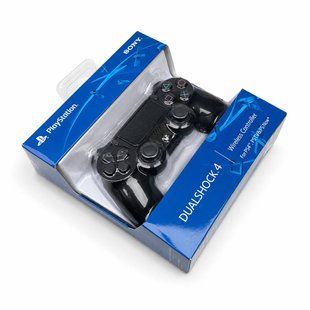 Геймпад бездротовий для Sony PlayStation 4 DualShock 4 Black M1060 фото