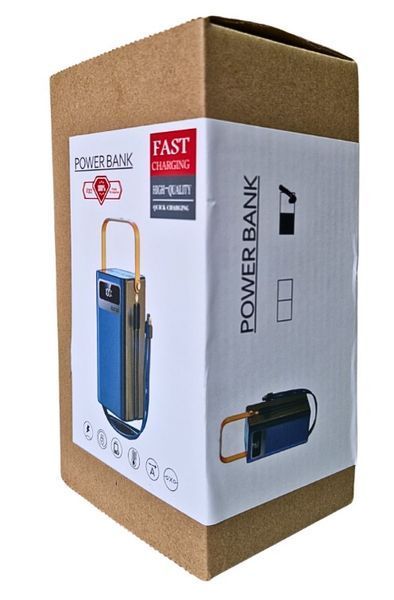 Повербанк Power Bank Fast Charge 60000 mAh Чорний (2104619132) 2104619132 фото