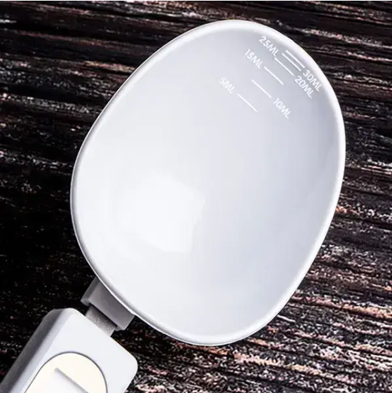 Електронна мірна ложка-ваги цифрова до 500г Digital Spoon Scale біла для кухні спецій TP-364 фото