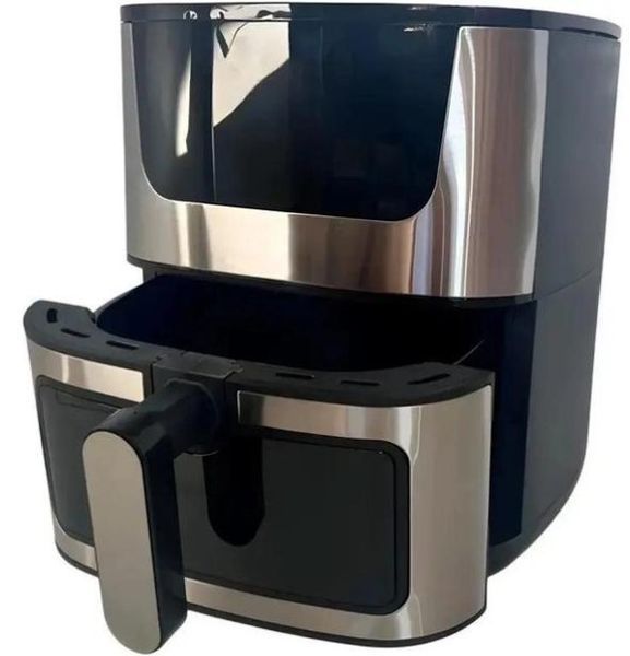 Аерофритниця сенсорна Rainberg RB-2268 безмасляна 4200Вт з регулюванням температури 8л чорний (2104618535) 2104618535 фото