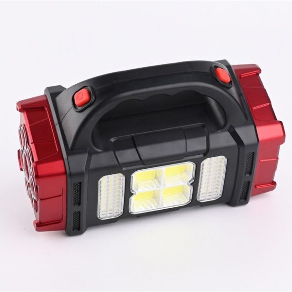 Аккумуляторный фонарь на солнечной батарее LED Hurry Bolt HB-1678 светильник и Power Bank 1769496553 фото