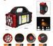 Аккумуляторный фонарь на солнечной батарее LED Hurry Bolt HB-1678 светильник и Power Bank 1769496553 фото 2