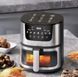 Аерофритниця сенсорна Rainberg RB-2268 безмасляна 4200Вт з регулюванням температури 8л чорний (2104618535) 2104618535 фото 5