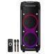 Портативная Bluetooth-колонка ZXX-6510 для караоке с микрофонами, пультом и LED 2104619592 фото 3