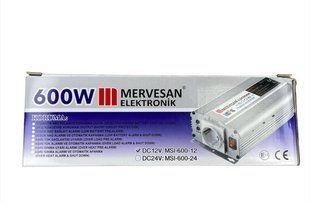 Инвертор напряжения автомобильный Mervesan 600W 12V 220V 1756375631 фото