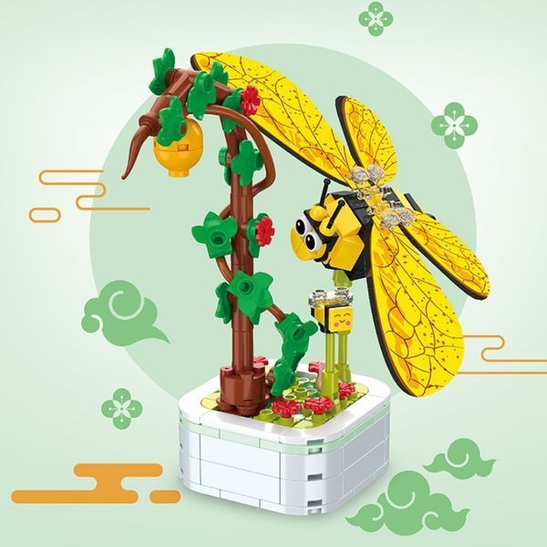 Конструктор інтер'єрний Liana&Bee серія Серія Bonsai Бджола 214 деталі 2104619337 фото