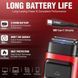 Електробритва VGR V-307 RED шейвер 9000 RPM, подвійне лезо, акумулятор 2000 mAh Червоний (VGR149) VGR149 фото 4