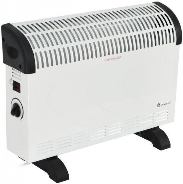 Конвектор электрический обогреватель Domotec Heater MS-5904 2000Вт 3 уровня регулировки температуры Вт Белый 1894450025 фото