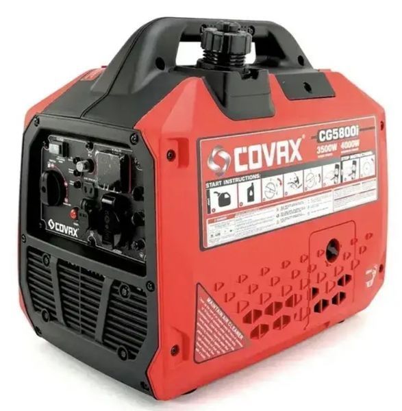 Бензиновий інверторний генератор Covax CG6800i 5 кВт з автозапуском та електростартером (2104619137)   2104619137 фото