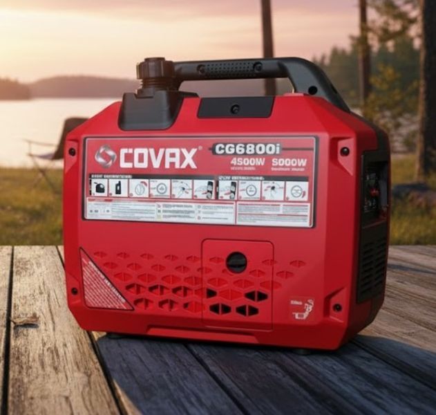 Бензиновий інверторний генератор Covax CG6800i 5 кВт з автозапуском та електростартером (2104619137)   2104619137 фото