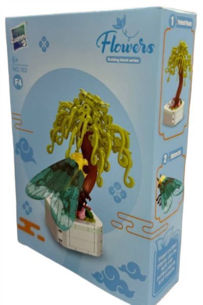 Конструктор інтер'єрний Palm&Cicada серія Серія Bonsai Цикада 186 деталей 2104619339 фото