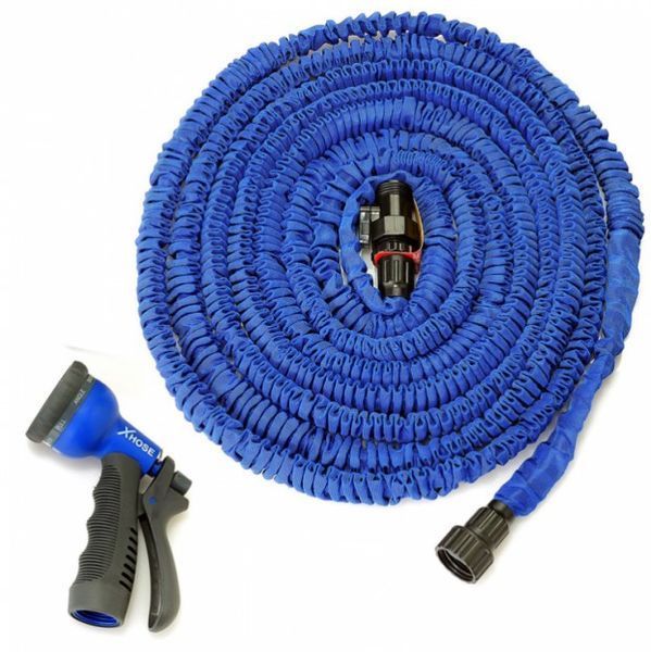 Садовий шланг для поливу XHose PRO 60 метрів синій (1756374688) 1756374688 фото