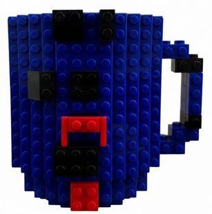 Кружка-конструктор Build-On Brick Mug для напитков 350 мл Синий (2104619135) 2104619135 фото