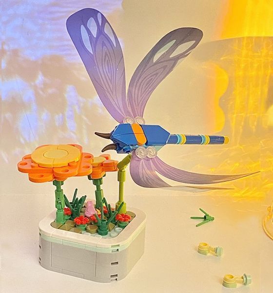 Конструктор интерьерный Marigold & Dragonfly серия Серия Bonsai Стрекоза 214 деталей 2104619340 фото