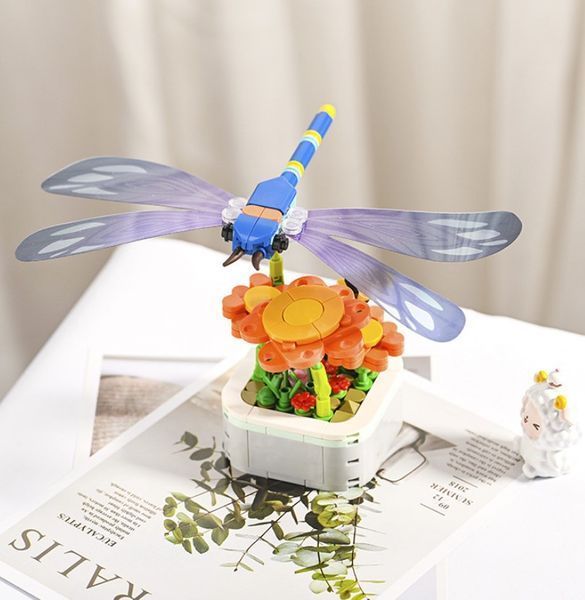 Конструктор интерьерный Marigold & Dragonfly серия Серия Bonsai Стрекоза 214 деталей 2104619340 фото
