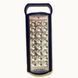 Ручной переносной фонарь на аккумуляторе USB фонарь Almina DL-2424 24 LED с павербанком синий (1756375638) 1756375638 фото 5