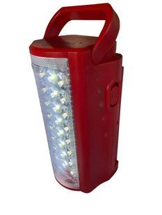 Аккумуляторный светодиодный USB фонарь Almina DL-2424, 24 LED с павербанком красный 1756375639 фото