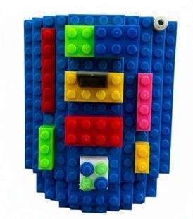 Кружка-конструктор Build-On Brick Mug для напитков 350 мл Голубой (2104619136) 2104619136 фото