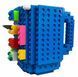 Кухоль-конструктор Build-On Brick Mug для напоїв 350 мл Блакитний (2104619136) 2104619136 фото 9