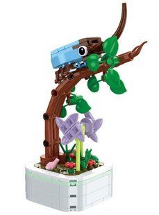 Конструктор інтер'єрний Alder&Rhinoceros Beetle серія Серія Bonsai Жук-Носоріг 188 деталей 2104619342 фото