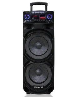 Портативна акустична колонка ZXX-9292 з Bluetooth 2 мікрофона та пульт акумуляторна 200 Вт (2104619416) 2104619416 фото