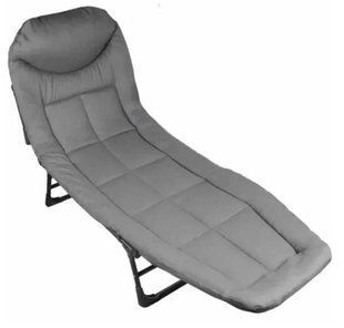 Розкладне ліжко Комбат Jet Folding-Bed крісло-лежак з подушкою та матрацом 180&times;60&times;30 см до 150 кг (2104618498) 2104618498 фото