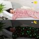 Плед Magic Blanket с звездами светящийся в темноте размером 120x150 см Розовый 2064998147 фото 4
