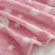 Плед Magic Blanket с звездами светящийся в темноте размером 120x150 см Розовый 2064998147 фото 5