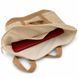 Пляжная сумка-шоппер LUNA 2629 плетеная женская с подкладкой и молнией Beige Breeze M1065 фото 5