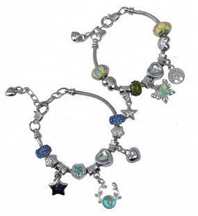 Комплект браслетів у стилі Pandora Серія 3 Nature Soul 2 шт (2104619254) 2104619254 фото