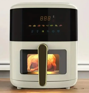 Аэрофритюрница Gold Diamond TK1011 с сенсорным экраном на 7,5л 3400Вт, Белая TK1011 фото