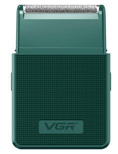 Шейвер VGR V-376 GREEN, электробритва с выдвижным триммером, Зеленый (VGR207) VGR207 фото