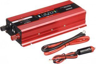 Перетворювач напруги 12 в 220в 2000Вт з LCD екраном UKC 12V 220V 2000W (1756375643) 1756375643 фото