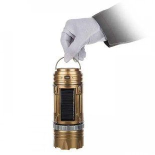 Фонарь со встроенным аккумулятором на солнечной батарее X-Balog HB-9688 1756375753 фото
