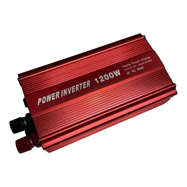Преобразователь напряжения автомобильный 12V 220V 1200W инвертор 1756375645 фото