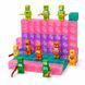 Магнитный конструктор Magnetic Blocks 90 деталей: 80 кубиков + 10 фигурок, 3+ M1272 фото 10