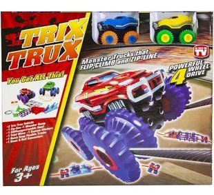 Гоночный трек для детей "Trix Trux" большой набор для игры + 2 машинки 2067283928 фото