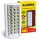 Фонарь аккумуляторный светодиодный ALMINA 2606L на 24 LED, с функцией Power Bank, USB-выходом, 2 режимами освещения, белый M1320 фото 4