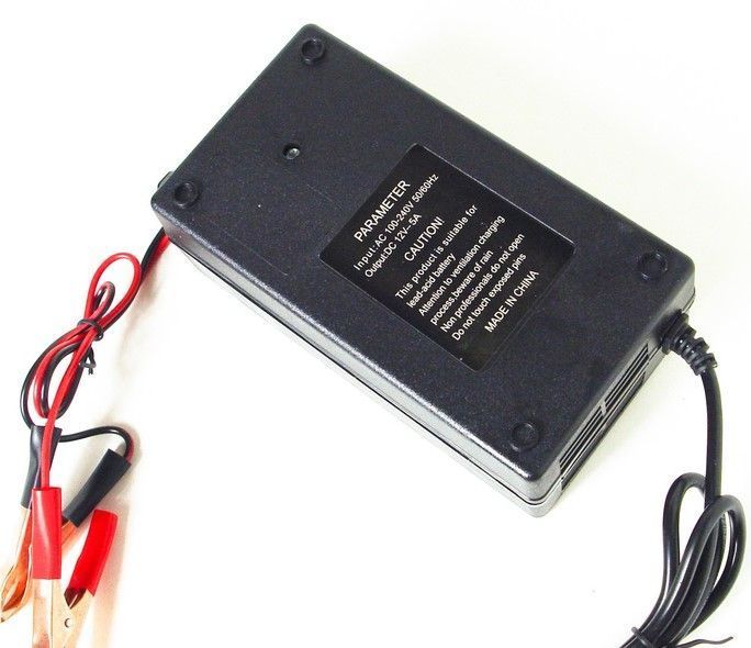 Зарядний пристрій для акумулятора автомобільного UKC MA-1205 12V 5A Battery Charger із захистом від короткого замикання 2104618313 фото