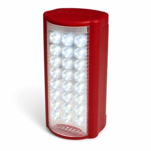 Аккумуляторный LED-фонарь ALMINA 24 LED с USB-выходом, аварийное освещение M1158 фото