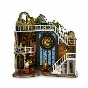 DIY Румбокс Magic House Волшебный Домик Миниатюрный домик-конструктор с LED-подсветкой M1048 фото