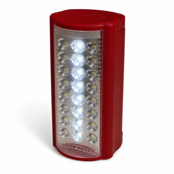 Аккумуляторный LED-фонарь ALMINA 24 LED с USB-выходом, аварийное освещение M1158 фото