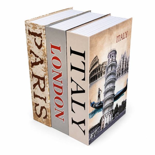 Книга-сейф з ключовим замком HomeSafe BookSafe ITALY 18&times;11,5&times;5,5 см, тайник для грошей та цінностей M1197  фото