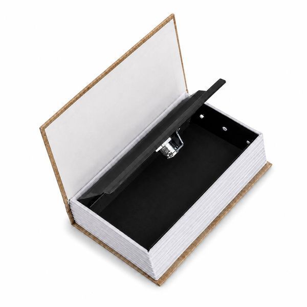 Книга-сейф з ключовим замком HomeSafe BookSafe ITALY 18&times;11,5&times;5,5 см, тайник для грошей та цінностей M1197  фото