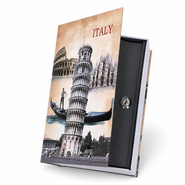 Книга-сейф з ключовим замком HomeSafe BookSafe ITALY 18&times;11,5&times;5,5 см, тайник для грошей та цінностей M1197  фото