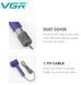 Професійний фен VGR V-445 BLUE 1600 Вт, 110000 RPM, 3 режими обдування, 4 рівні температури (VGR124) VGR124 фото 4
