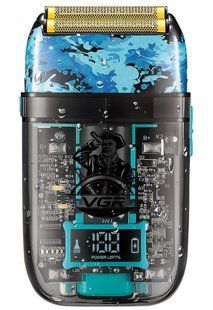 Электрический шейвер VGR V-352, IPX5, двойное лезвие, LED-индикатор (VGR210) VGR210 фото