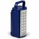 Фонарь аккумуляторный светодиодный ALMINA 2606L на 24 LED с функцией Power Bank, синий M1322 фото 5