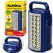 Фонарь аккумуляторный светодиодный ALMINA 2606L на 24 LED с функцией Power Bank, синий M1322 фото 1
